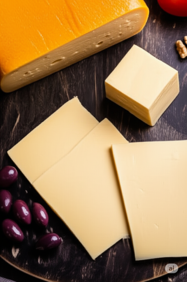 Queso Gouda Rebanado