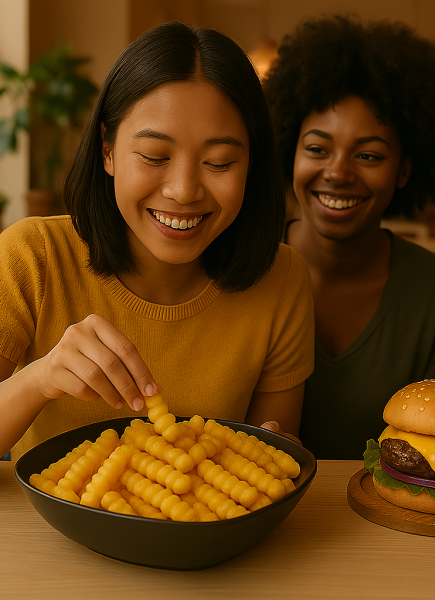 Papa ondulada 1/2 Golden