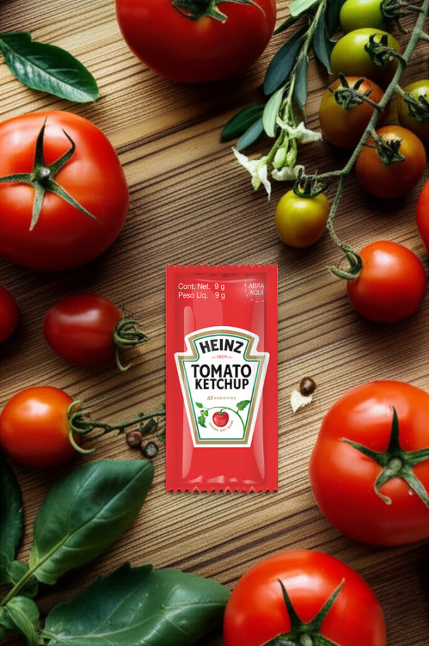 Catsup Heinz en Sobres