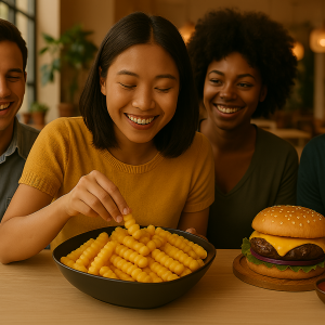 Papa ondulada 1/2 Golden